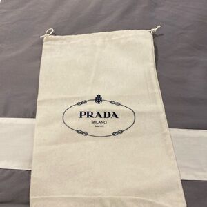 Prada dustbag for a clutch or bag